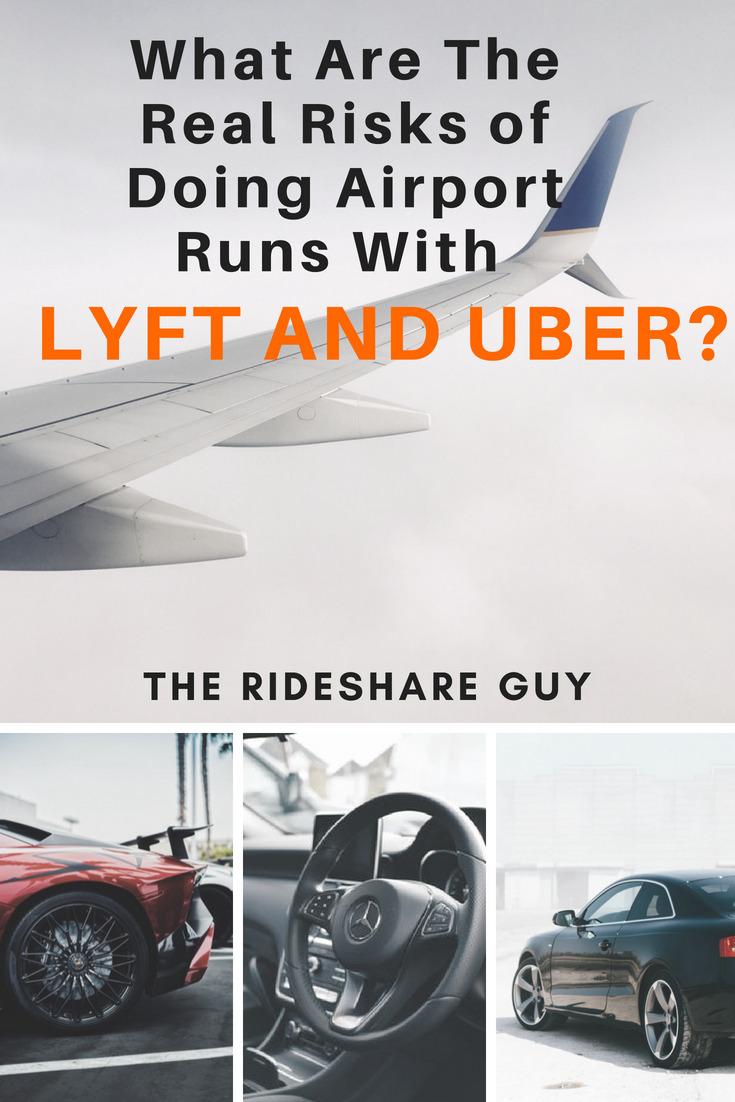 What Are The Real Risks of Doing Airport Runs With Lyft and Uber? We covered here Uber's Current Airport Policies. #Uber #Lyft #airportpolicy