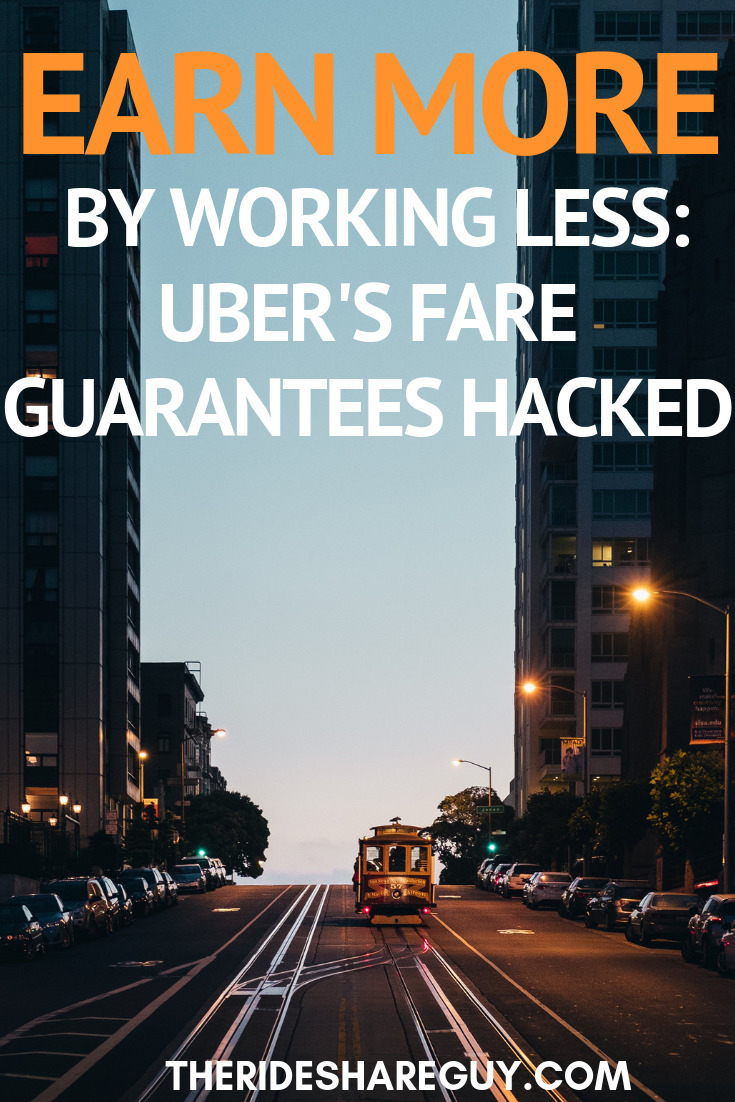 Earn More By Working Less: Uber's Fare Guarantees Hacked