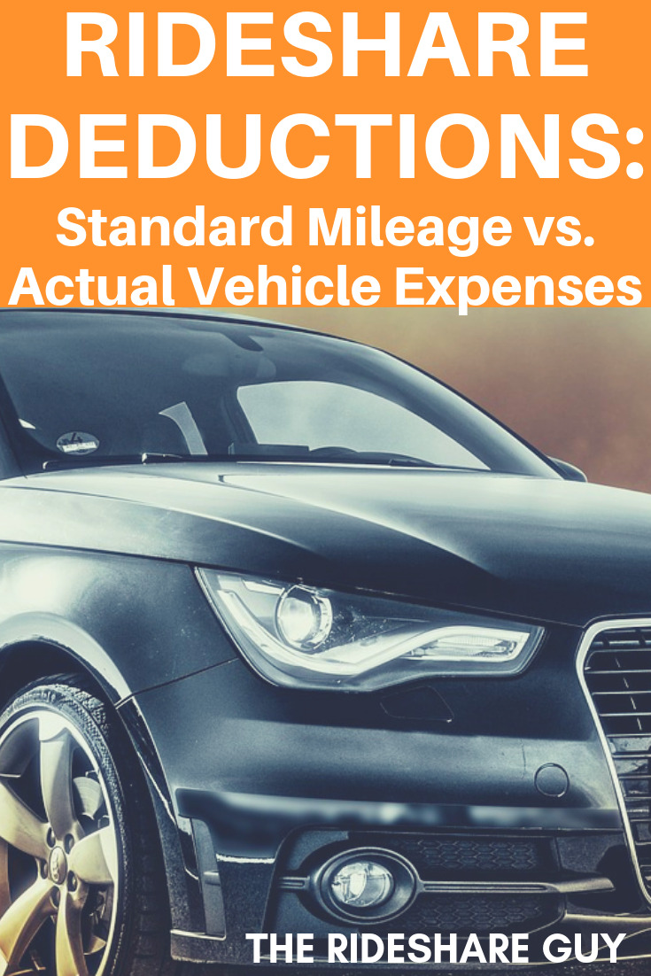 Standard Mileage Vs Actual Vehicle Expenses For Uber Drivers