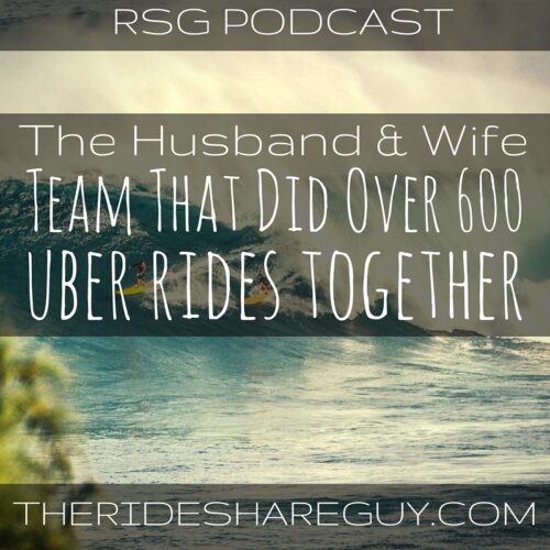 In this podcast, we talk to Karin Levine, part of a husband and wife rideshare driving team that completed over 600 rides together.