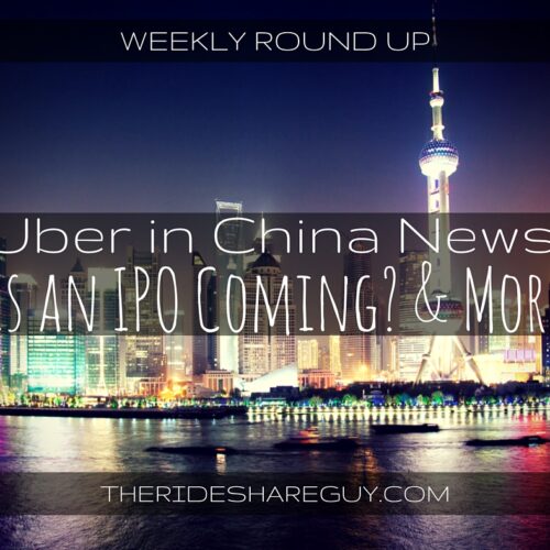 In this week's round up, John covers Uber's struggles in China, IPO news, and updates us on the Uber classification lawsuit.