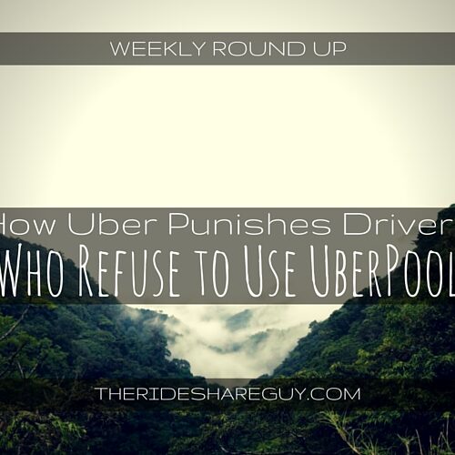 In this roundup, we look at what happens to drivers who refuse UberPool, who Uber and Lyft drivers are, & review a couple feel-good Lyft stories.