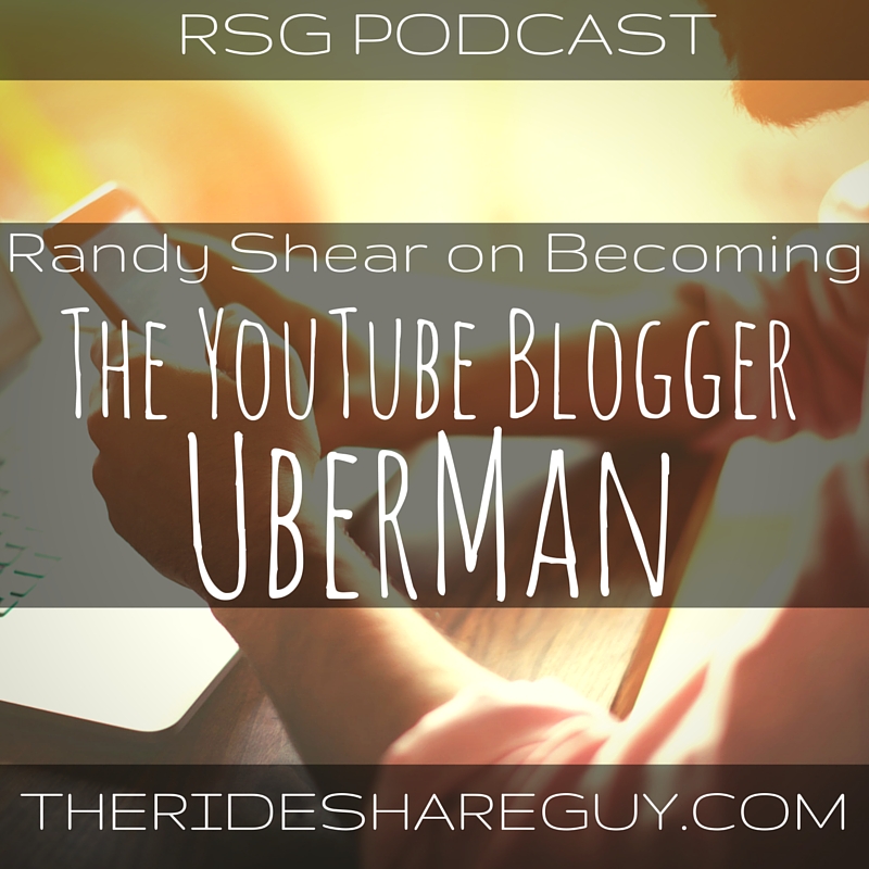 On this episode, I interview Randy Shear of the UberMan YouTube channel, where we discuss YouTube, and how drivers can maximize profitability.