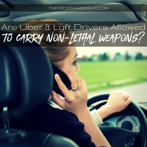 Are Uber and Lyft drivers allowed to carry weapons in their cars? While state laws differ, Uber and Lyft's policies are clear, but do you agree with them?