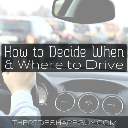 Not really sure when and where to drive as a rideshare driver? It turns out there's more to driving than just turning on your app and driving.