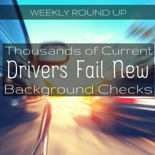 In this round up, we take a look at Massachusetts' new stricter background checks, a new round of fundraising for Lyft and more.