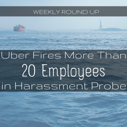 It just keeps on going for Uber: more than 20 people fired in a harassment probe, and Travis is meditating in lactation rooms. The round up here -