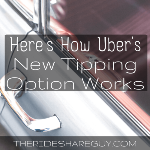 It's official - Uber tipping is here! How to activate tipping, how tipping works on Uber, and an interesting theory on the 'no tip' option -