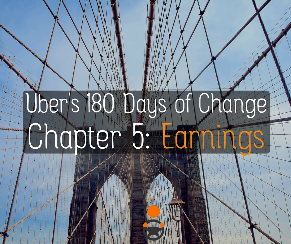 The final chapter in Uber's 180 Days of Change focuses on earnings, but will it benefit drivers or passengers more? Our analysis of Chapter 5 here -