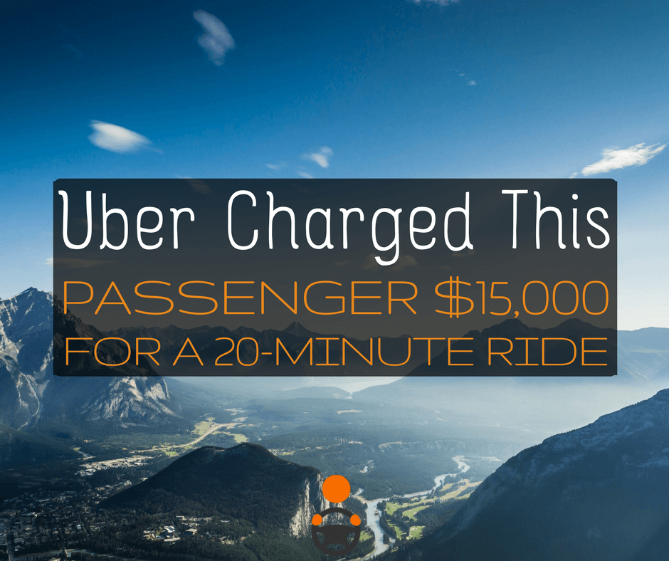 Uber Charged This Passenger $15,000 for a 20-Minute Ride