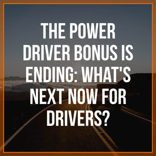 power driver bonus ending