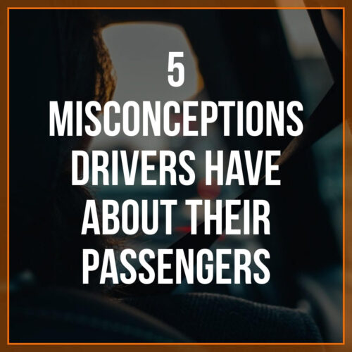 When drivers first start driving, there are plenty of misconceptions they have about passengers. Here are typical driver misconceptions & how to handle them