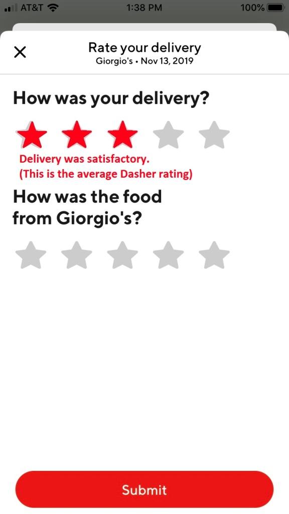 Doordash Driver Rating How To Improve Your Rating