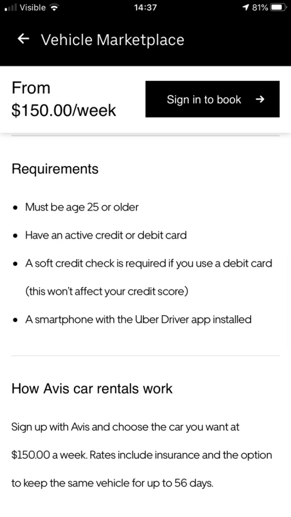 Uber and Avis Car Rental Team Up To Get You Driving Right Away