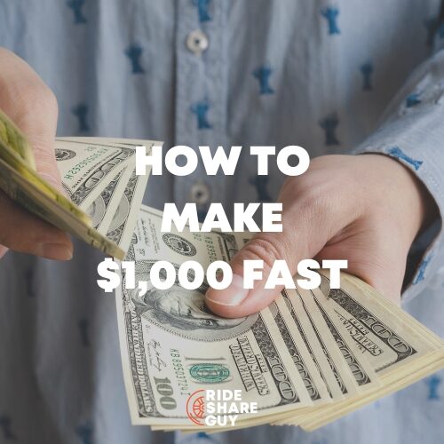 how to make $1000 fast