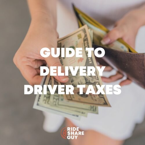 delivery driver taxes