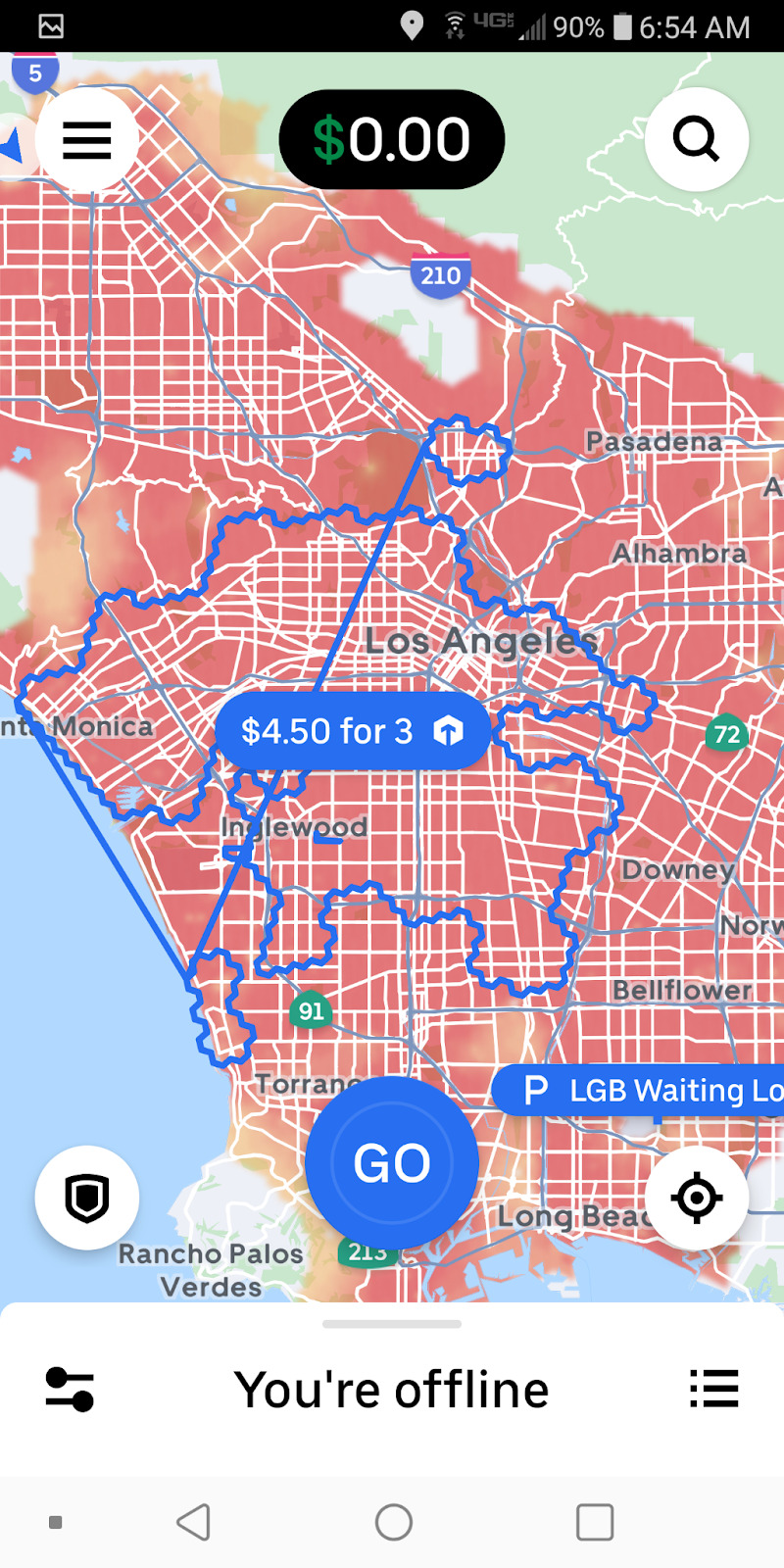 Sergios uber hotspots in LA