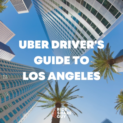 Driving with Uber during the Super Bowl in Los Angeles