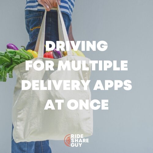 driving for multiple delivery apps at once