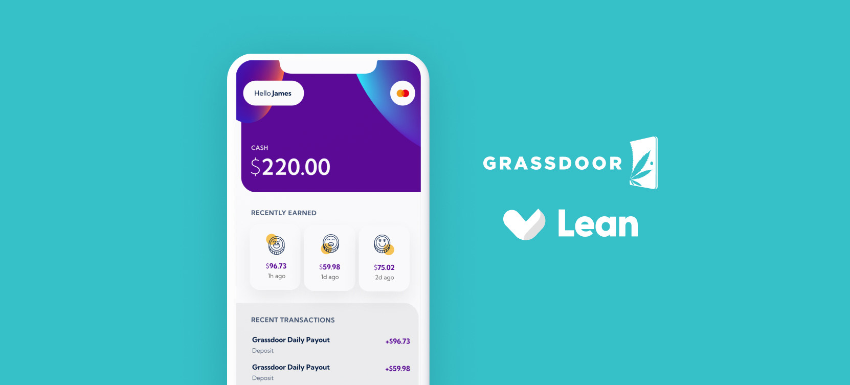 Lean Now Offering Instant Pay to Grassdoor Drivers