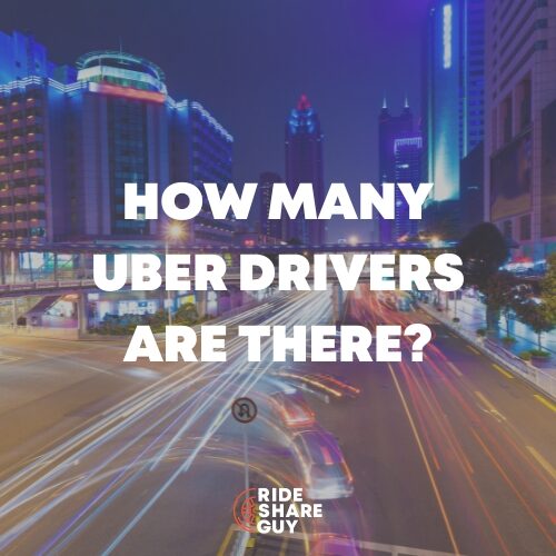 how many uber drivers are there