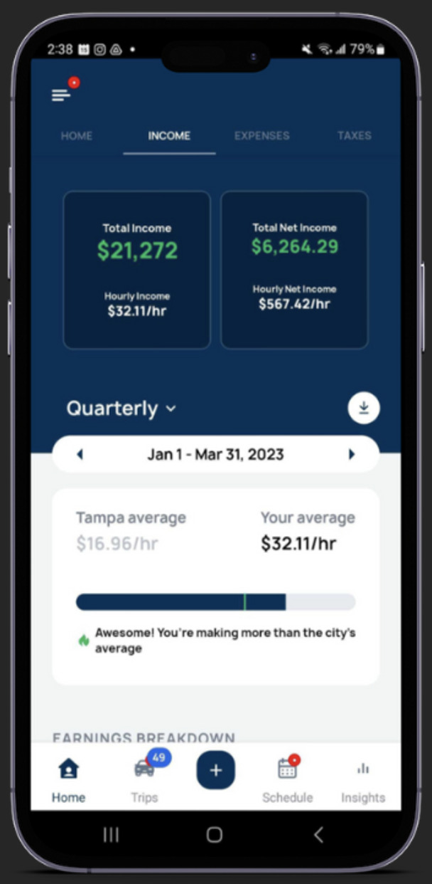 solo app auto track your income