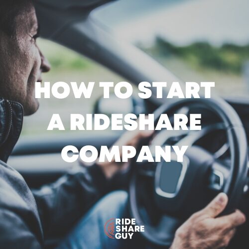 start a rideshare company