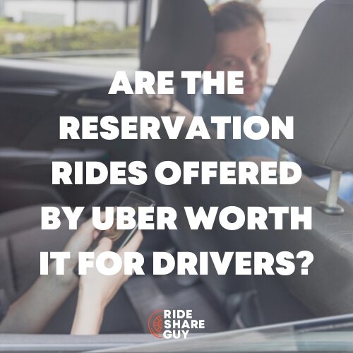 reservation rides with uber
