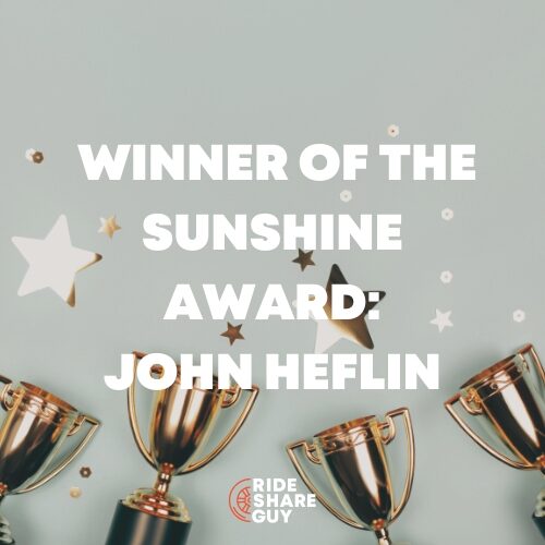 winner of the sunshine award john heflin