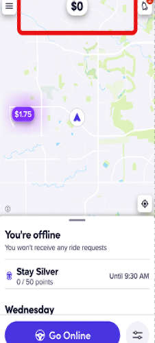 Jay's screenshots of accessing the Assisted Driver training through Lyft