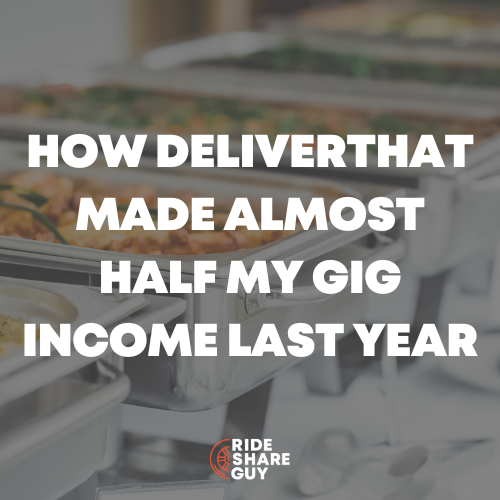 How DeliverThat Made Almost Half My Gig Income Last Year