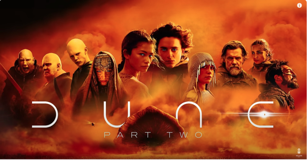 Dune Part Two Movie Poster