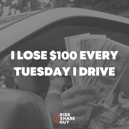 I Lose $100 Every Tuesday I Drive