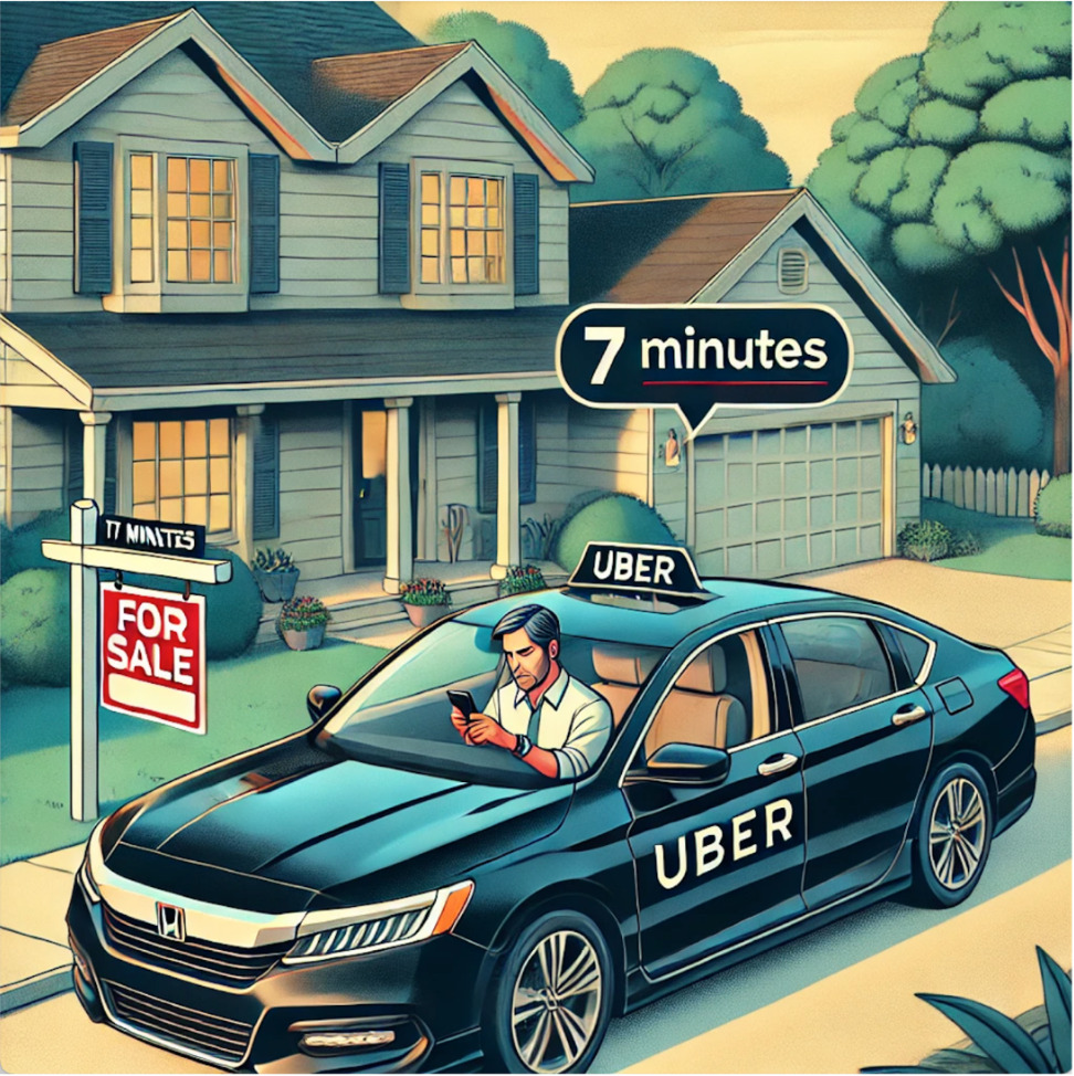 Uber Changes Wait Time to 7 Minutes