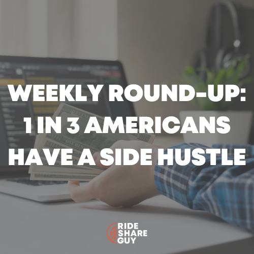 Weekly Round-Up 1 in 3 Americans Have A Side Hustle