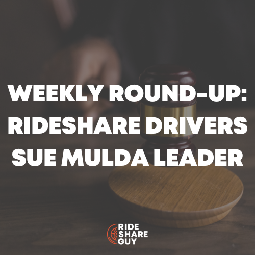 Weekly Round-Up Rideshare Drivers Sue MULDA Leader