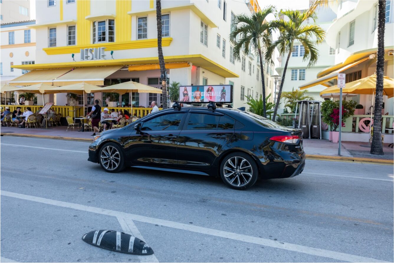 Vehicle with Firefly Billboard