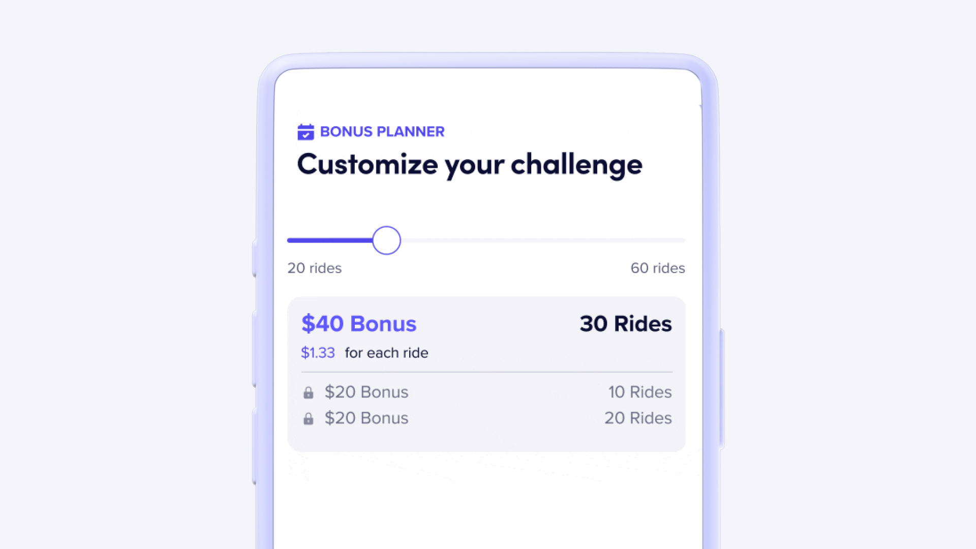 Custom Ride Challenges