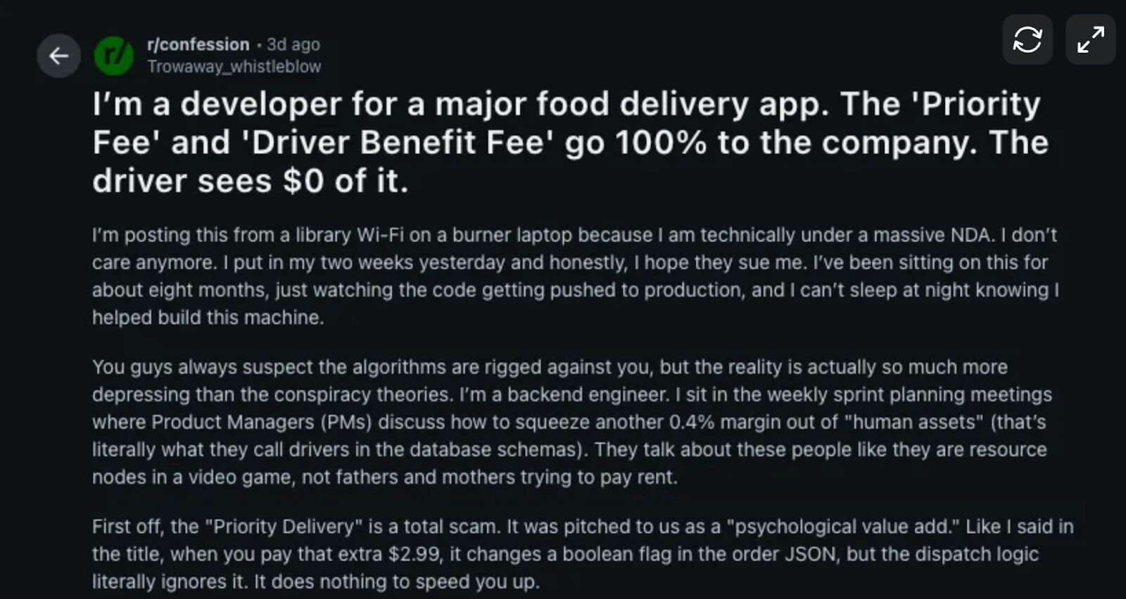 AI-Generated Food Delivery