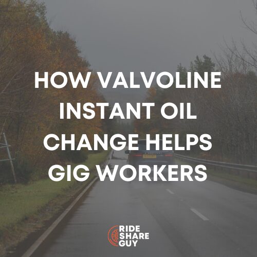 How Valvoline Instant Oil Change Helps Gig Workers