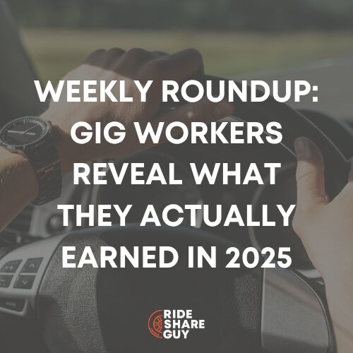 Weekly Roundup: Gig Workers Reveal What They Actually Earned in 2025