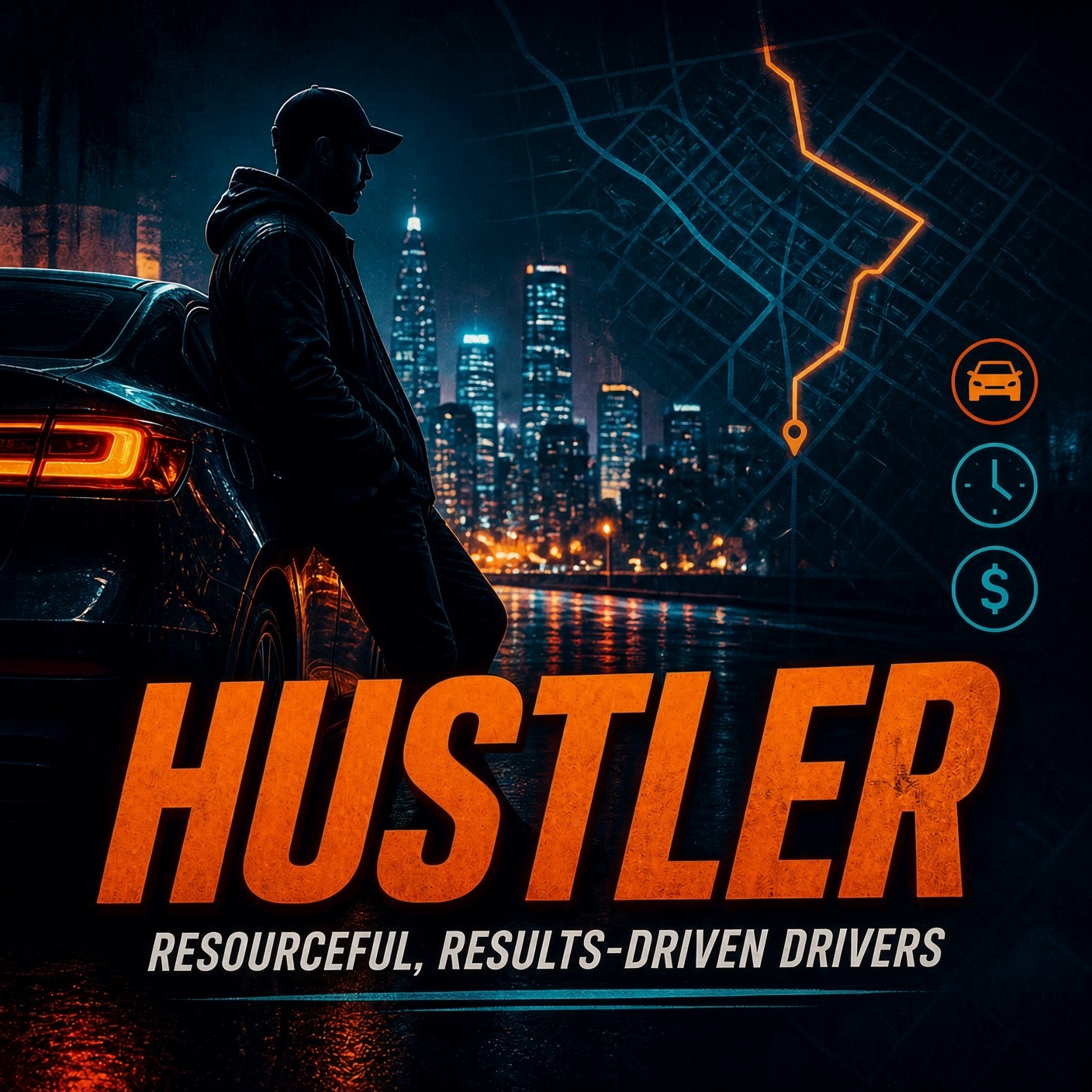 The Hustler rideshare driver