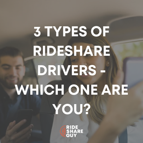 types of rideshare drivers